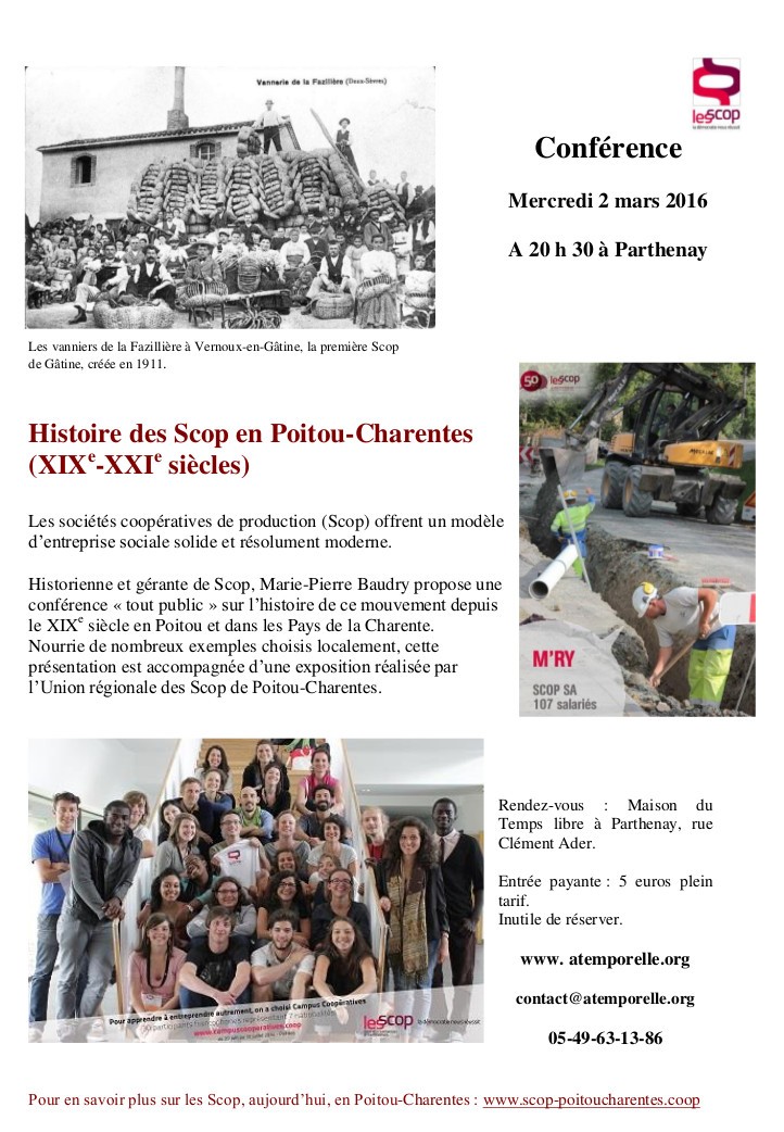 Conference Scop 2 mars 2016